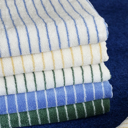 Retro Striped Cotton Towel