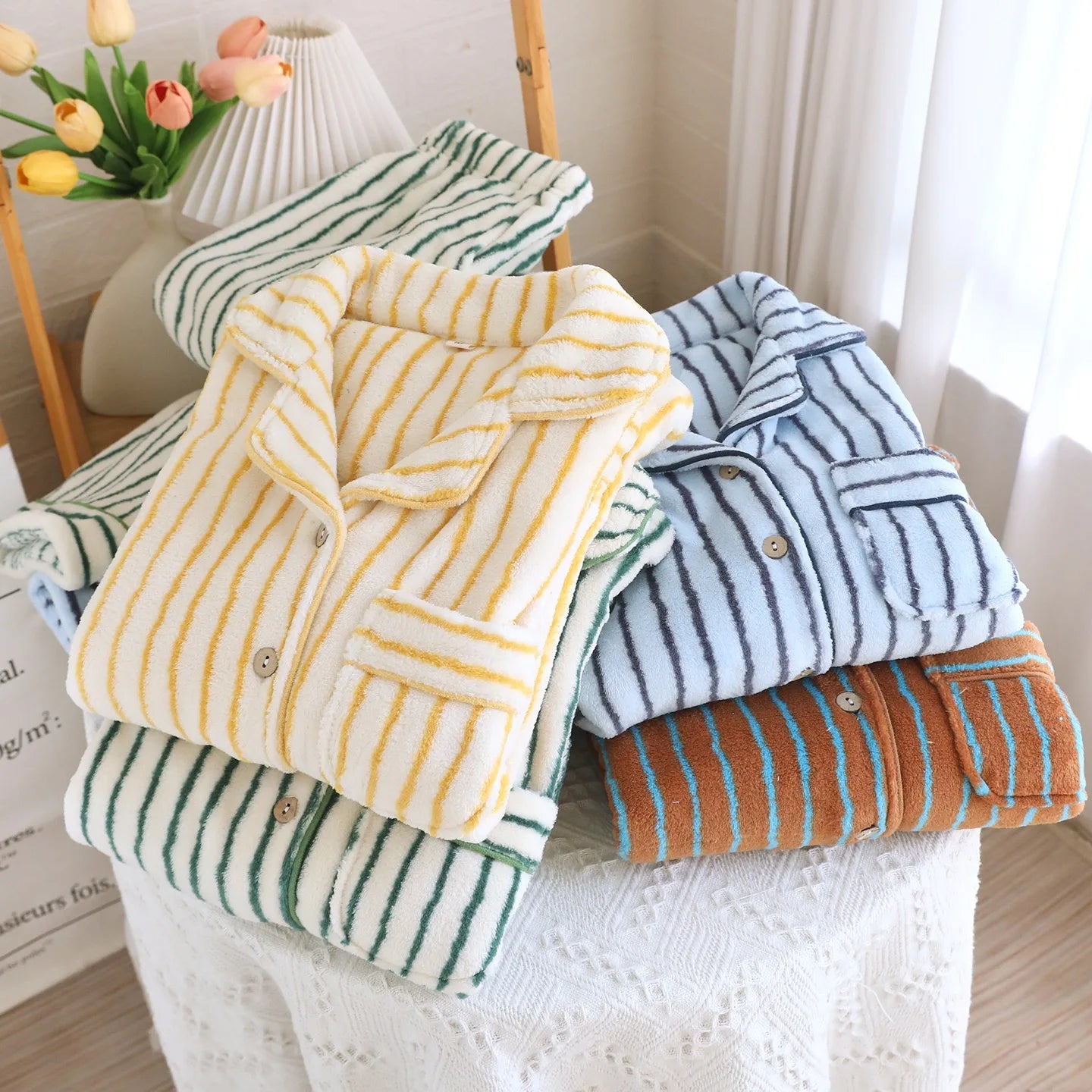 Women's Pajamas 2 Piece Set Warm and Soft