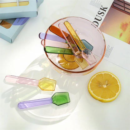 Creative Color Glass Small Spoon