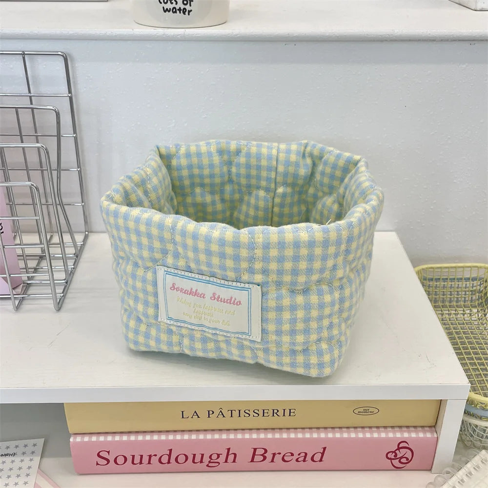 Large Multi-Function Desktop Storage Basket