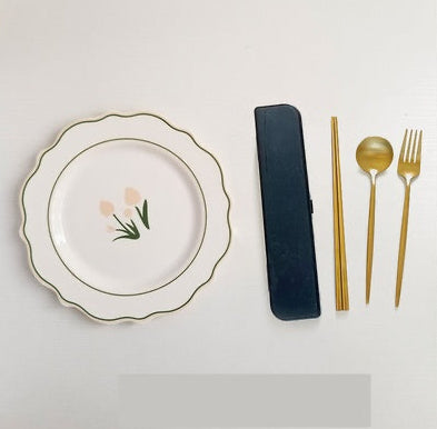 Tulip Ceramic Flat Plat